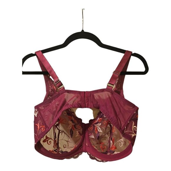 SOMA Sensuous Lace Unlined Bra - Size 38DDD - Picture 3 of 8